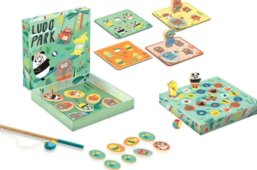 Gezelschapsspellen - Ludo Park - Djeco