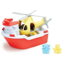 Green Toys Reddingsboot En Helikopter