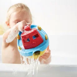 Green Toys Sleepboot Geel-Rood