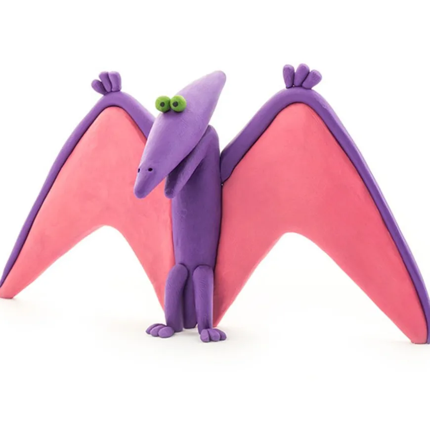 Hey Clay Boetseerklei Dino: Pterodactylus