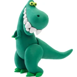 Hey Clay Boetseerklei Dino'S: Pterodactylus, Triceratops, Tyrannosaurus