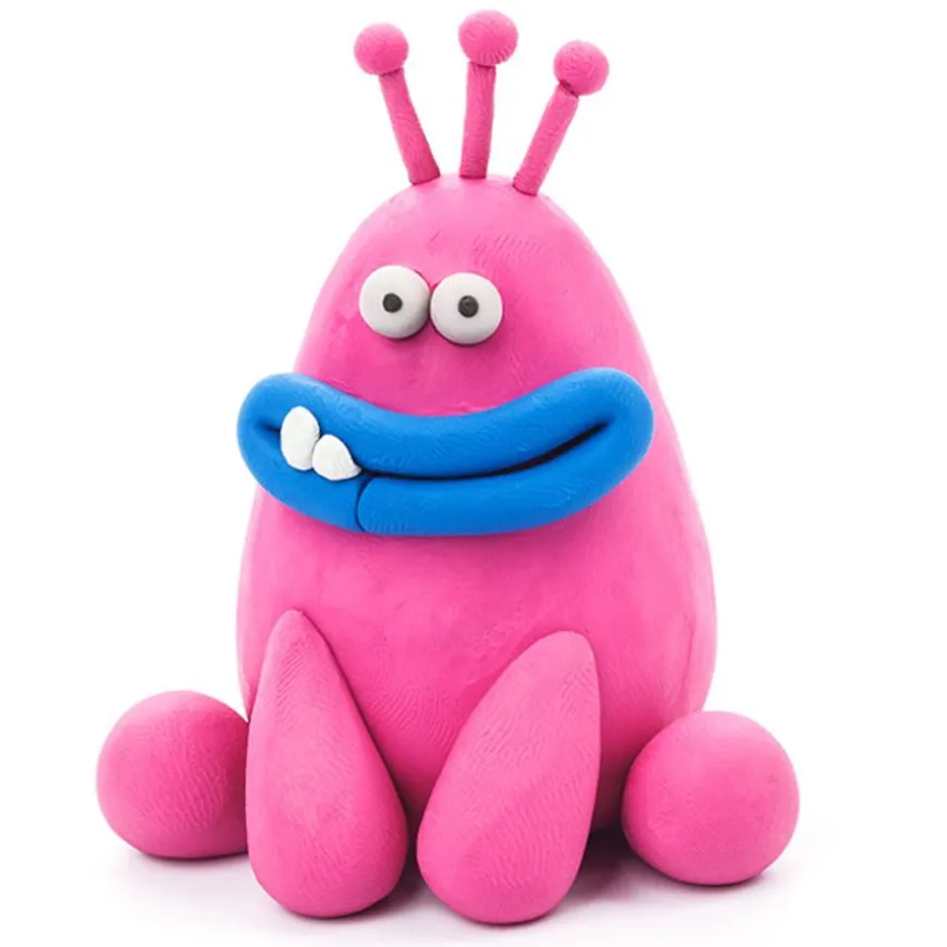 Hey Clay Boetseerklei Monster: Terry