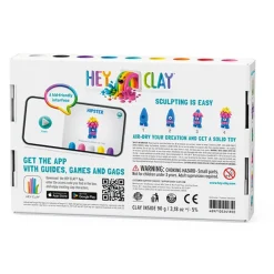 Hey Clay Boetseerklei Monsters: Hipster, Bigwig, Donut