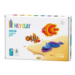 Hey Clay Boetseerklei Oceaan: Clownvis, Discusvis, Paling