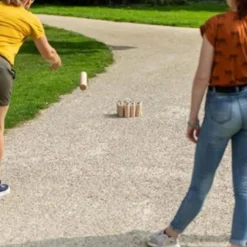 Houten Kubb Set