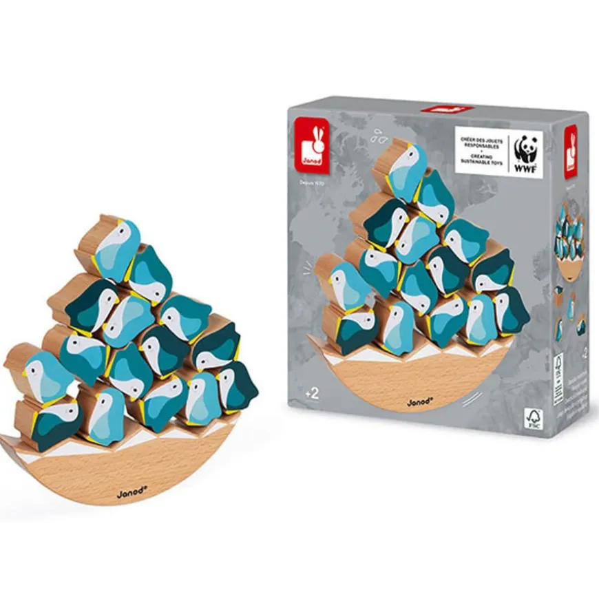 Janod Balansspel Penguin Rocker Wwf®