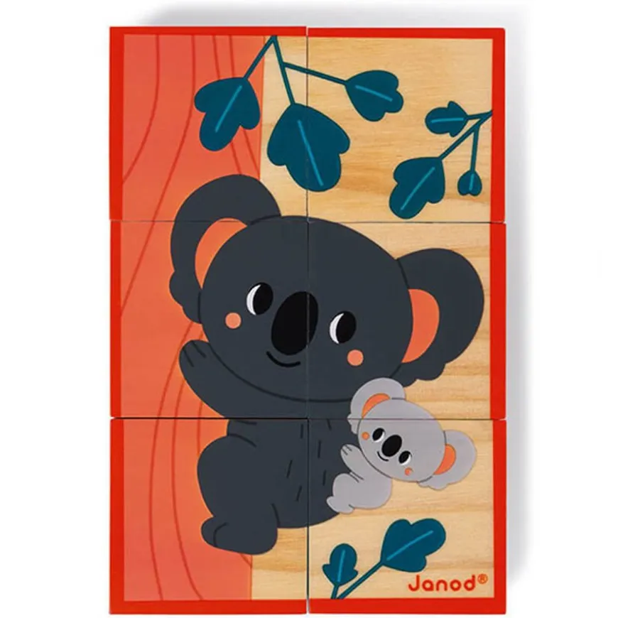 Janod Blokpuzzel Dieren Wwf®