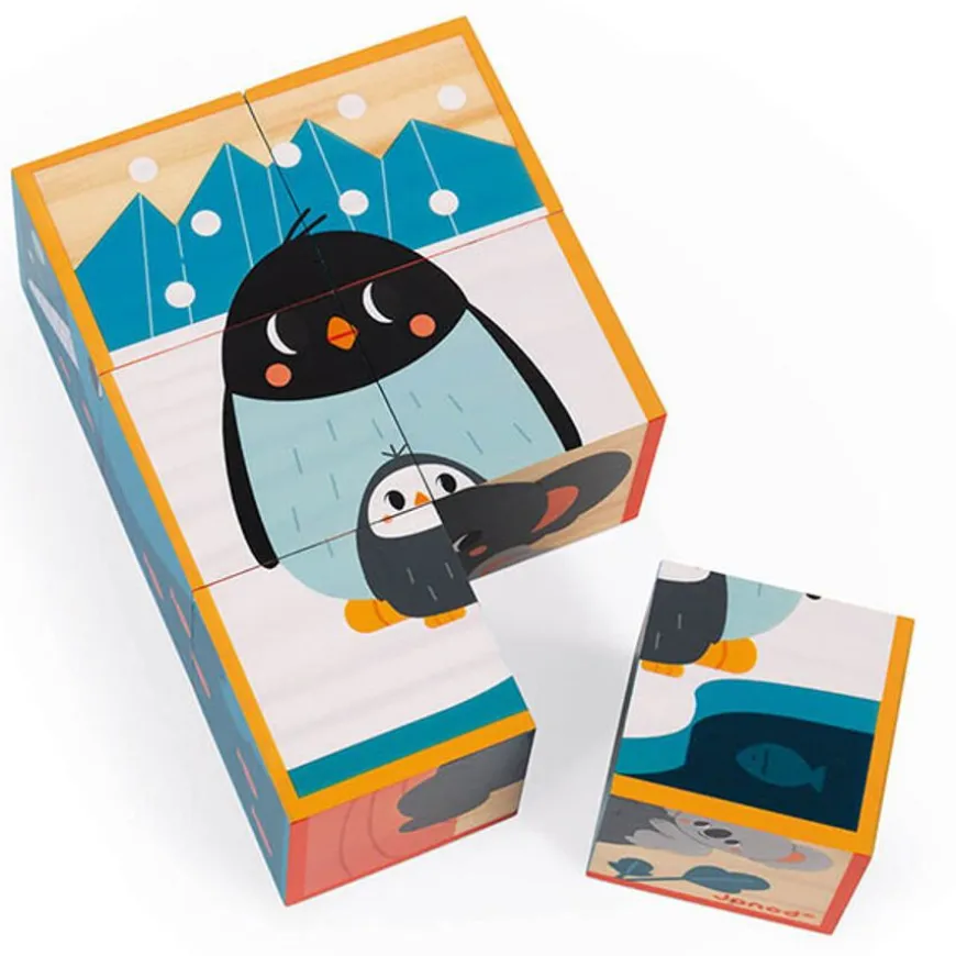 Janod Blokpuzzel Dieren Wwf®
