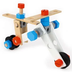 Janod - Brico Kids - Constructie Speelgoed - Diy Ton 100St +3Jr
