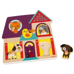 Janod Geluidenpuzzel Mijn Kleine Vriendjes