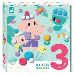 Janod Knutselpakket Pompoms +3Jr