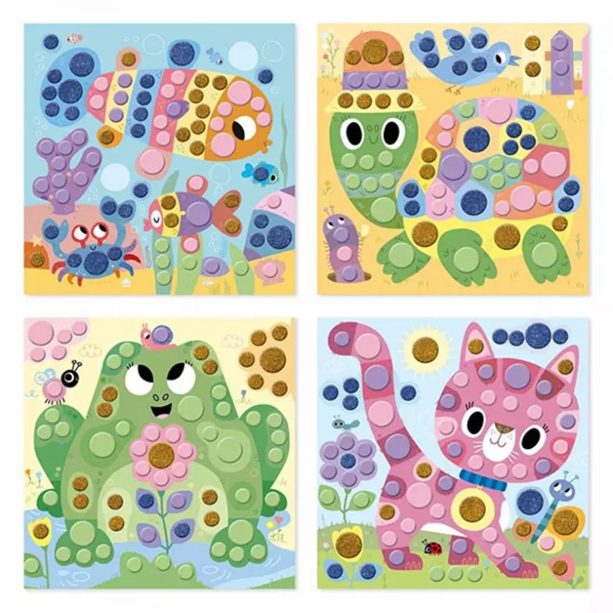 Janod Knutselpakket Ronde Stickers +4 Jr