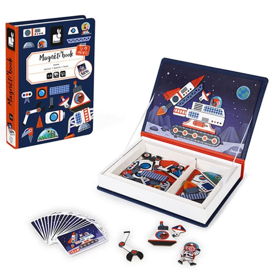Janod Magneetboek Cosmos 70St 3-8Jr