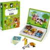 Janod - Magneetboek Dieren - 40St 3-8Jr