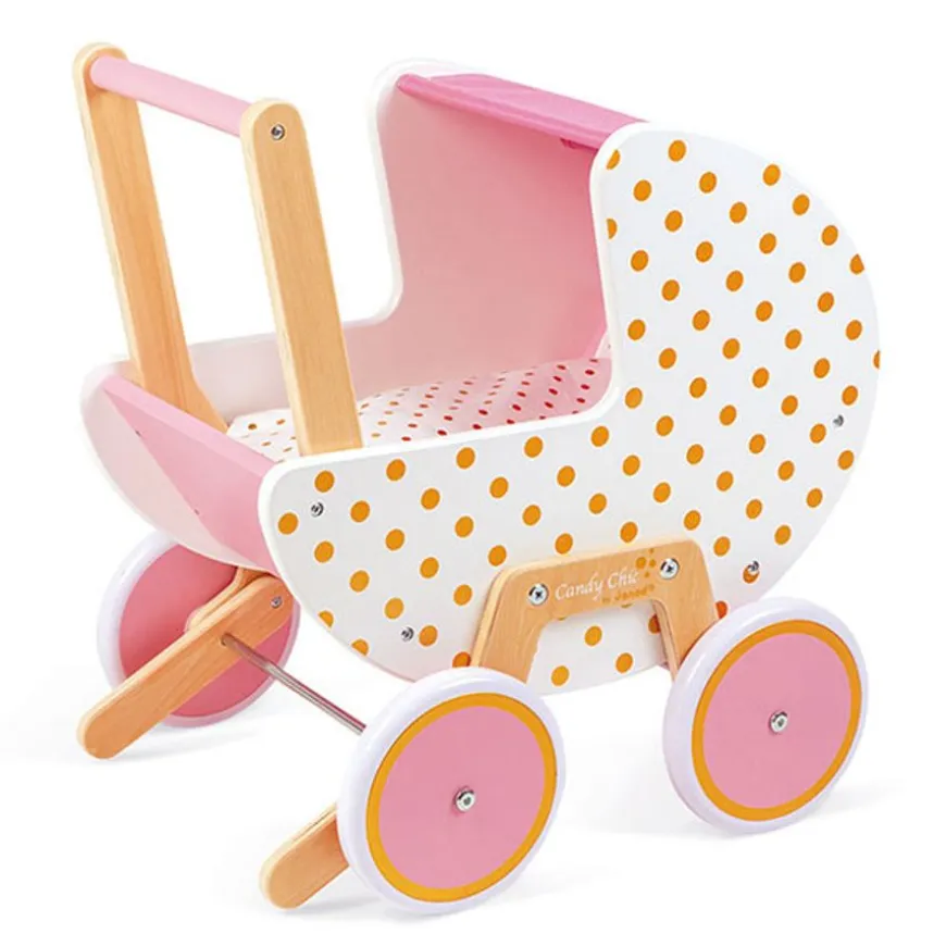 Janod Poppenwagen Candy Chic