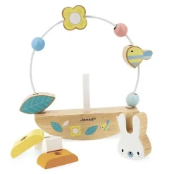 Janod Pure Kralenframe Rocking Rabbit