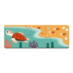 Janod Puzzel Dieren 10X 3 Stukjes Wwf®