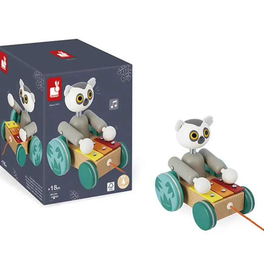 Janod Tropik Trekdier Maki Xylofoon