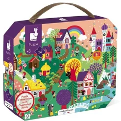 Janod Zoekpuzzel Sprookjes 24St +3Jr