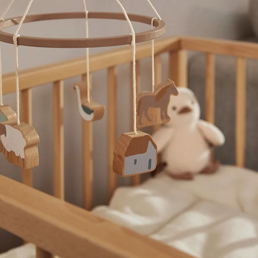 Jollein Houten Baby Mobiel Farm