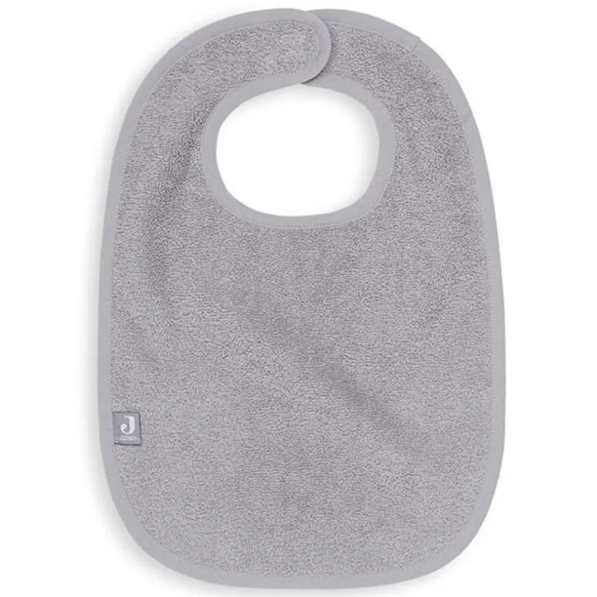 Jollein Slabbetje Badstof Storm Grey