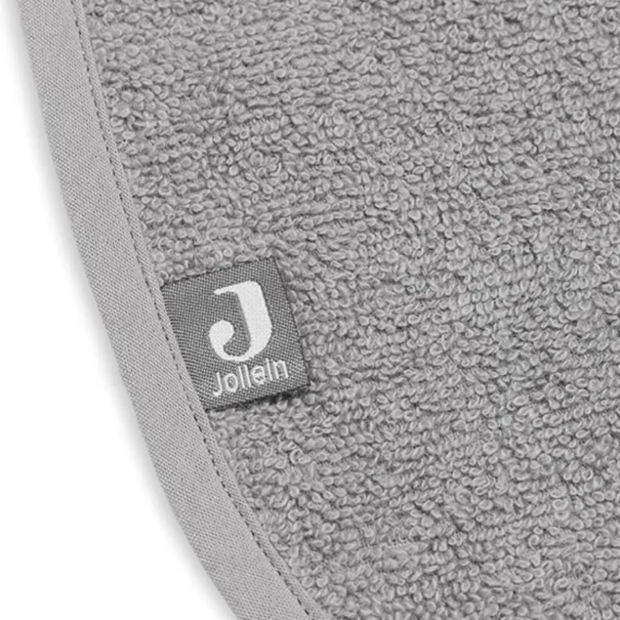 Jollein Slabbetje Badstof Storm Grey