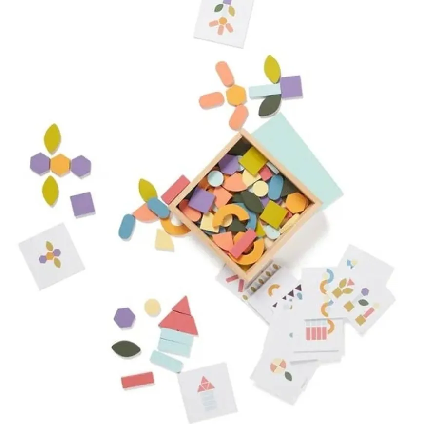 Kids Concept Mozaiek Puzzel Doos
