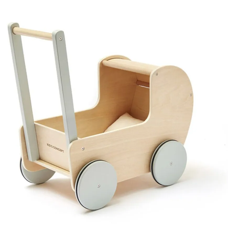 Kids Concept Poppenwagen Natural
