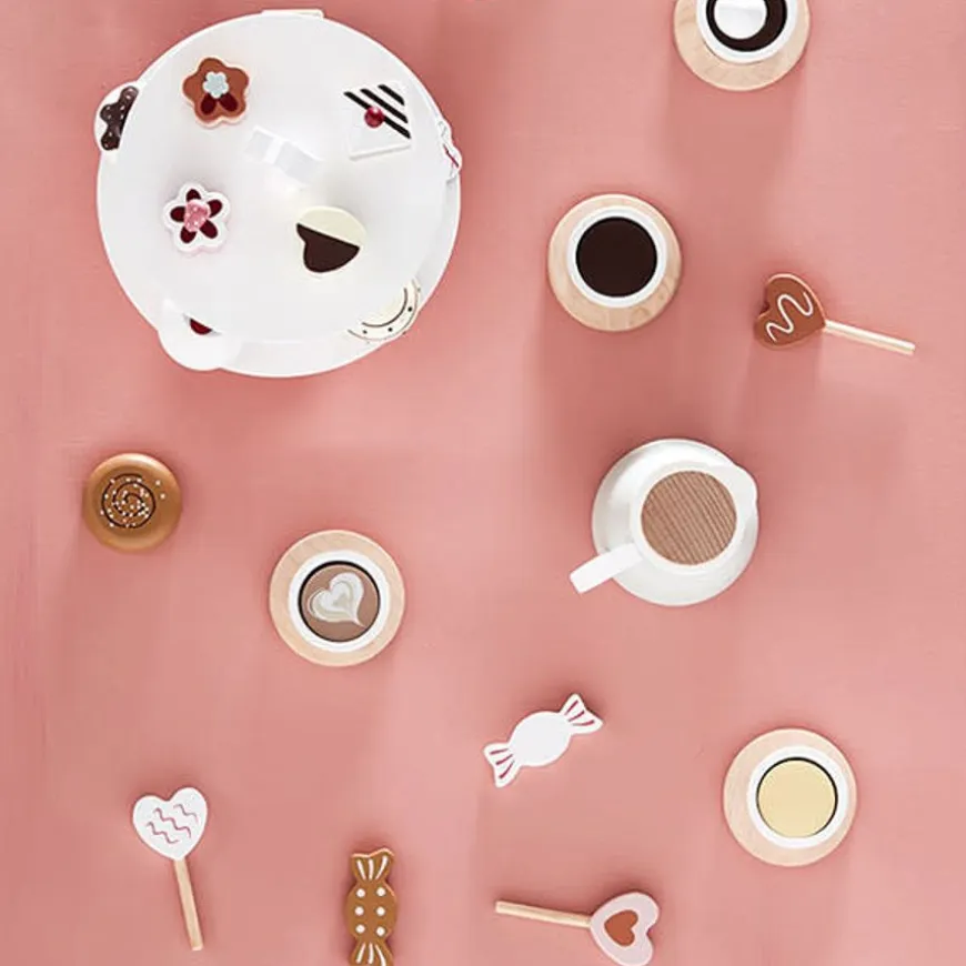 Kids Concept - Snoepjes - Snoepgoed In Hout Bistro +3Jr