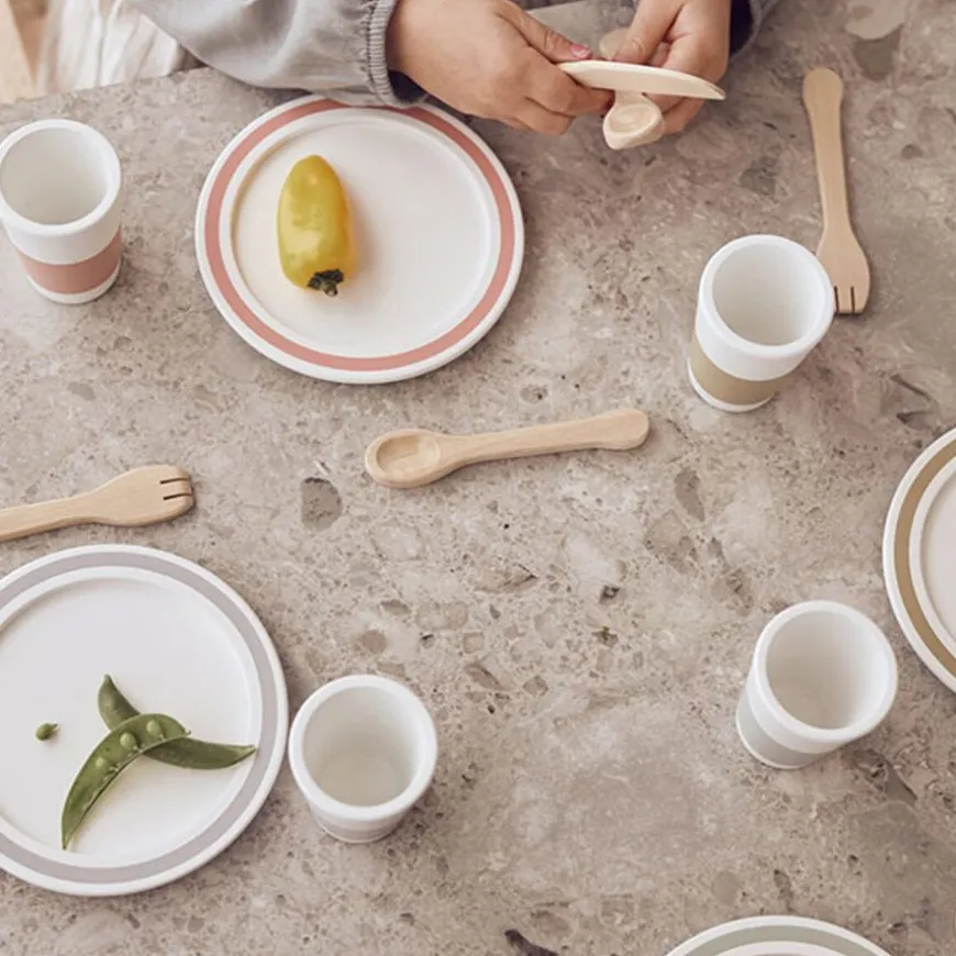 Kids Concept Speelservies 4 Personen Bistro