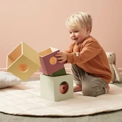Kids Concept Stapelblokken Hout 5St - Edvin