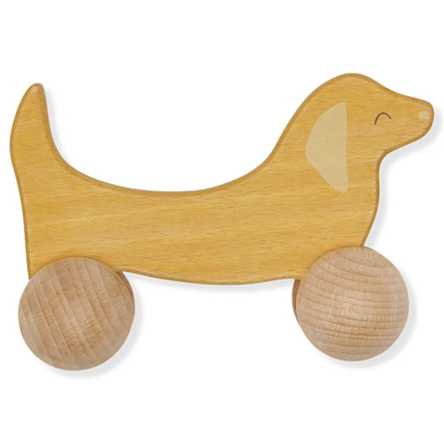 Konges Slojd Rolling Dog - Duwspeelgoed