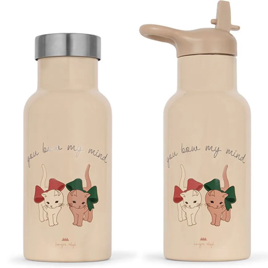 Konges Slojd Thermo Drinkfles Bow Kitty