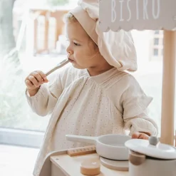 Label Label Houten Bistro Keuken Nougat