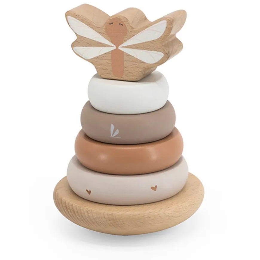 Label Label Stapeltoren Nougat