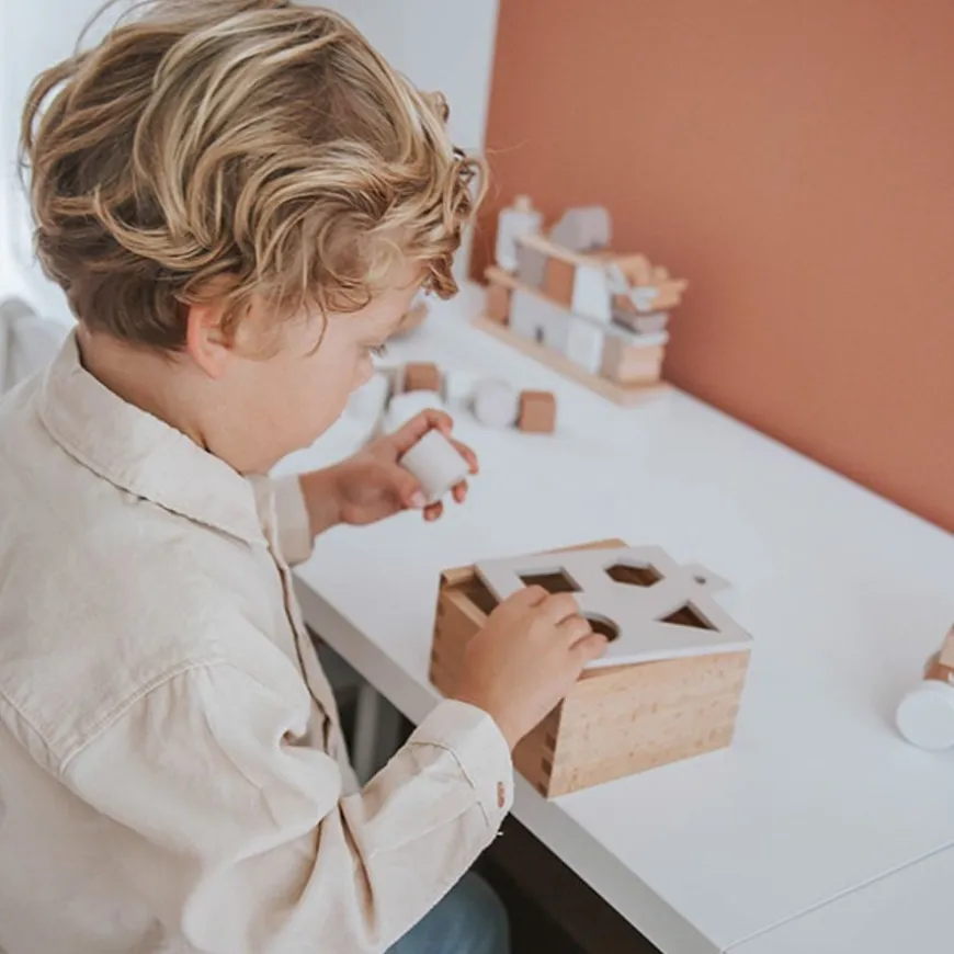 Label Label Vormendoos Nougat