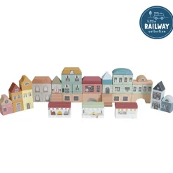 Little Dutch Houten Blokken Stad