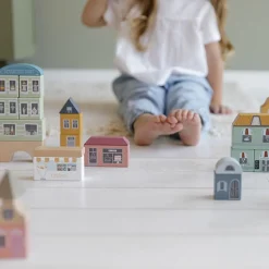 Little Dutch Houten Blokken Stad