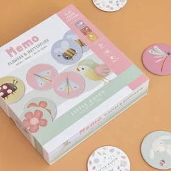 Little Dutch Memo Spel Flowers & Butterflies