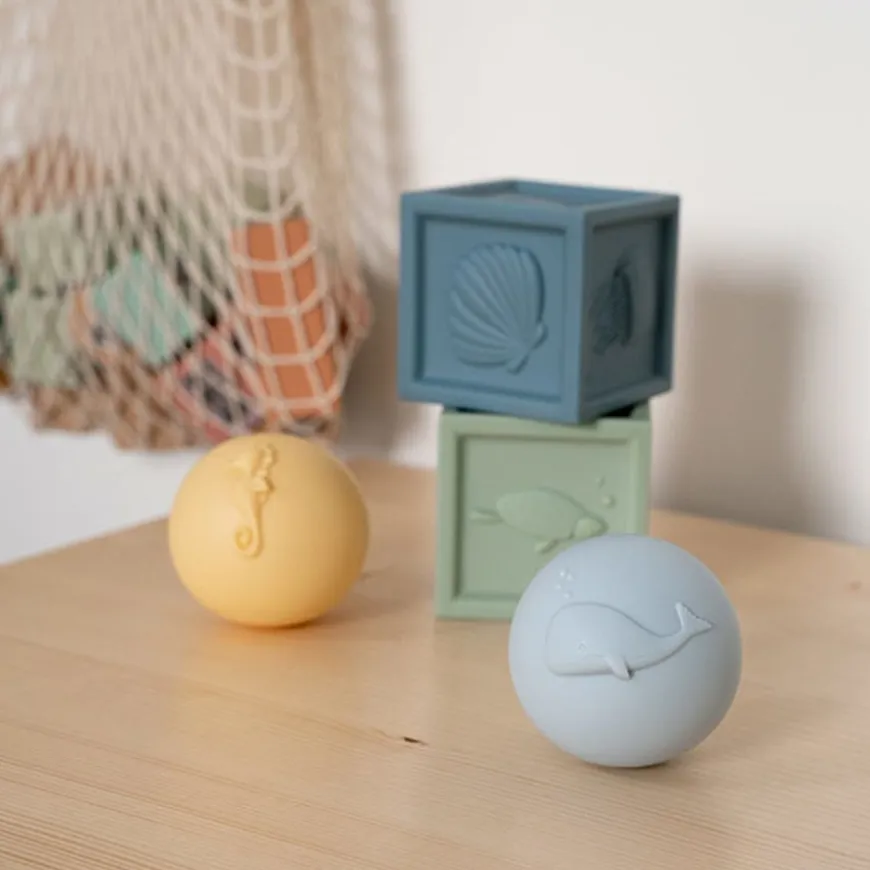 Little Dutch Ocean Blokken / Ballen Set