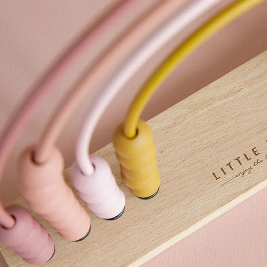 Little Dutch Regenboog Telraam Pink +12M