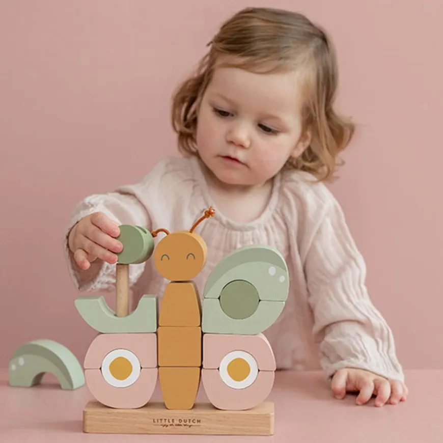 Little Dutch Stapelaar Vlinder