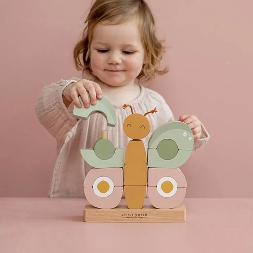 Little Dutch Stapelaar Vlinder
