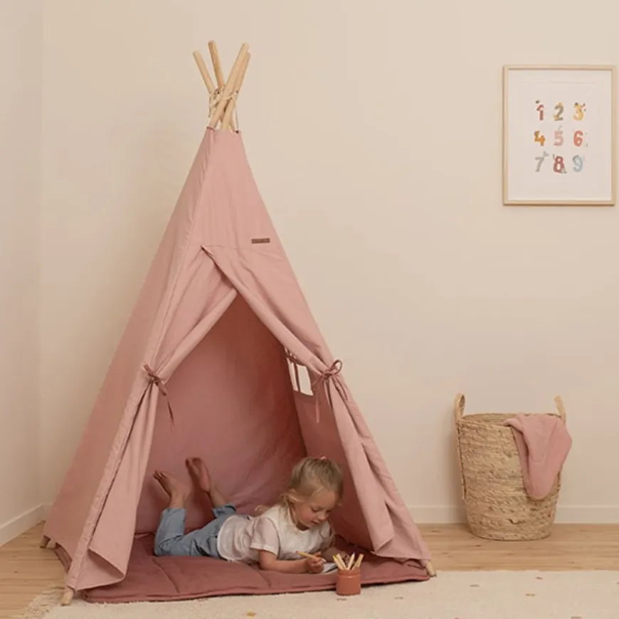 Little Dutch Tipi Tent Roze
