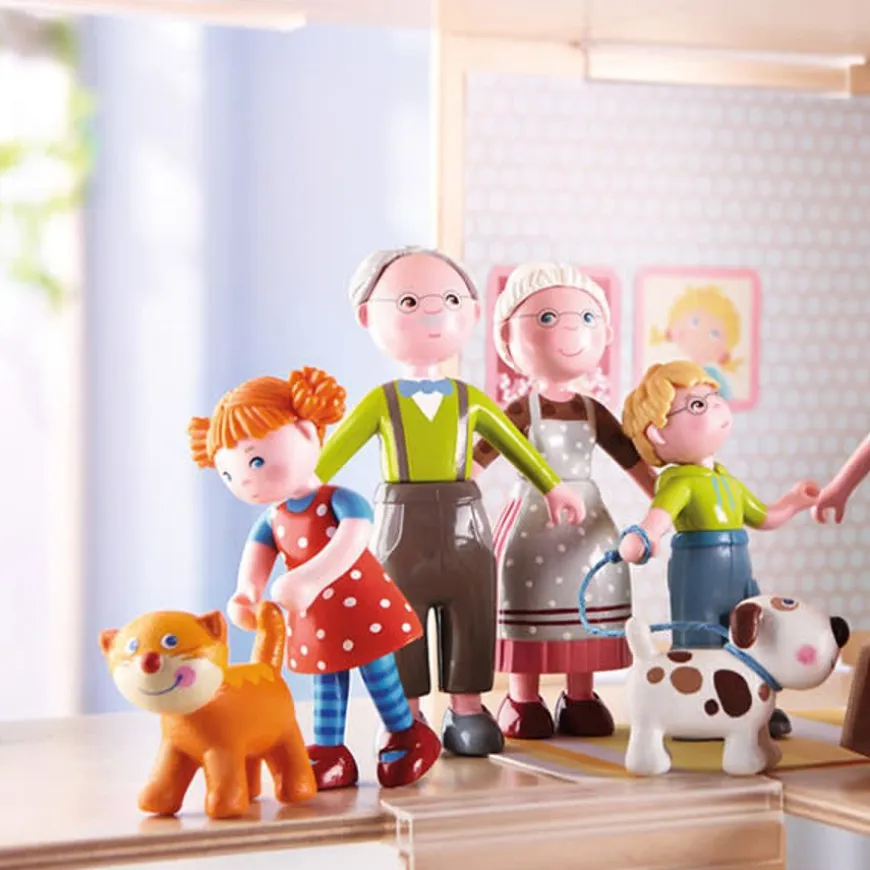Little Friends Poppenhuis Poppetje Opa Kurt - Haba