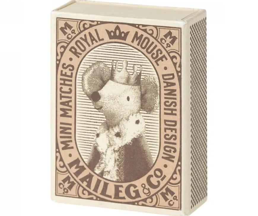 Maileg Baby Muis Sleepy Wakey In Doosje - Meisje