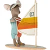 Maileg Grote Broer Surfer Muis