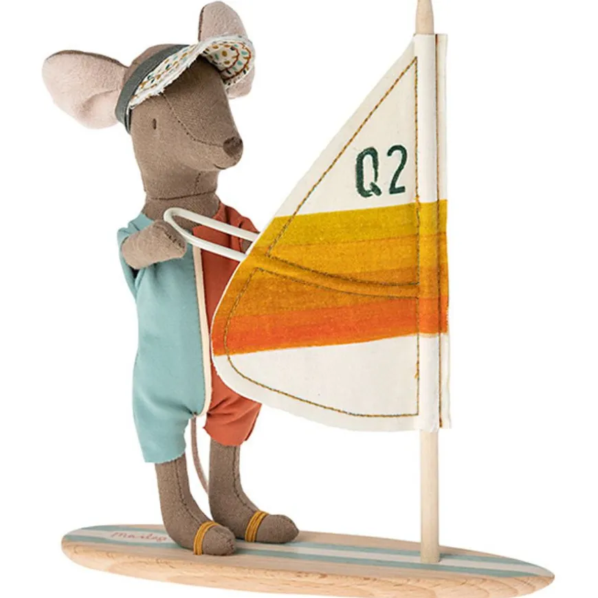 Maileg Grote Broer Surfer Muis