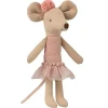 Maileg Grote Zus Ballerina Muis Met Pompon
