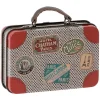 Maileg Metalen Koffer Grey Travel